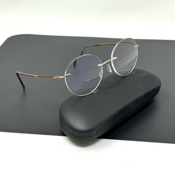 SILHOUETTE 5540 70 3530 …19-135 AUSTRIA Rimless Eyeglasses Frame Excellent Condi